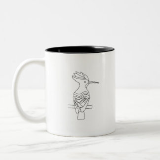 Taza Bicolor Hoopoe Mug