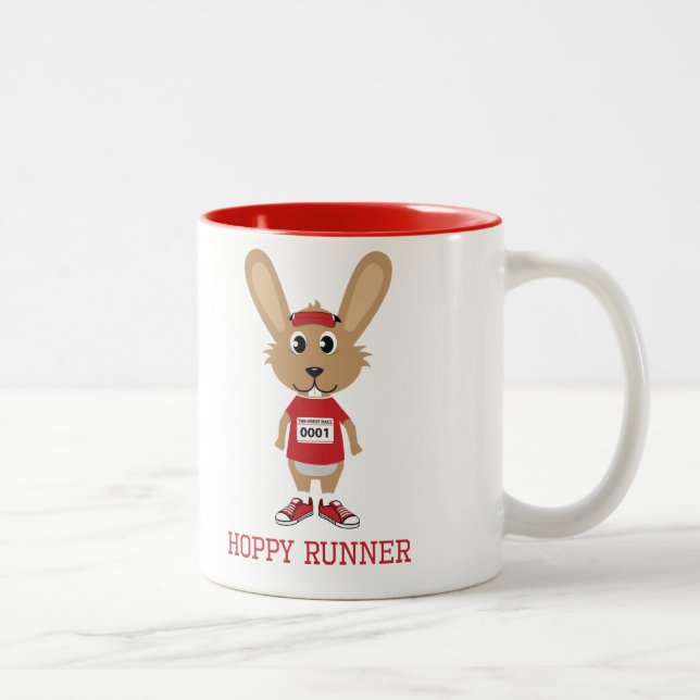 Taza Bicolor Hoppy Runner (Derecha)