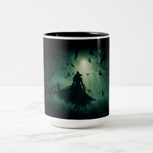 Taza Bicolor Hora Bruja en el Claro Embrujado