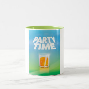 Taza Bicolor Hora de Fiesta