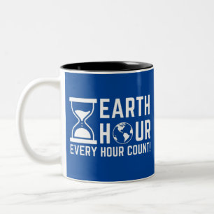 Taza Bicolor Hora de la Tierra