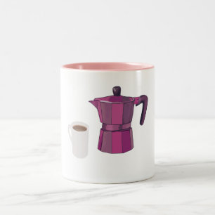 Taza Bicolor Hora del café
