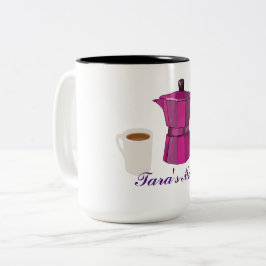 Taza Bicolor Hora del café