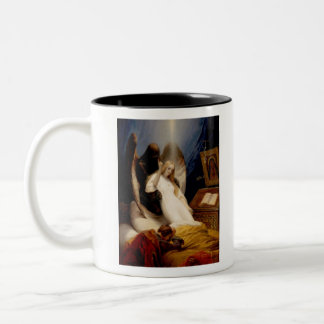 Taza Bicolor Horace Vernet - Ángel de la Muerte - 1851