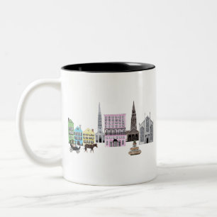 Taza Bicolor horizonte de Charleston