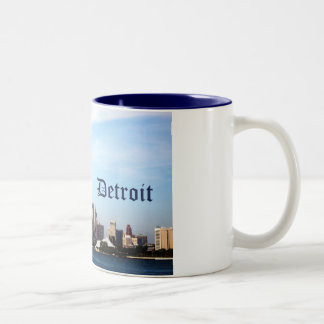 Taza Bicolor horizonte de Detroit