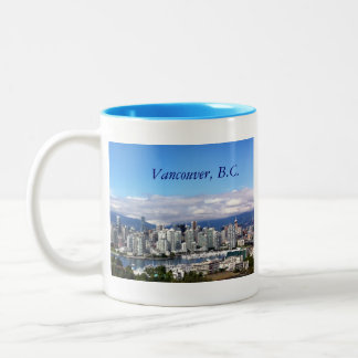 Taza Bicolor Horizonte de Vancouver