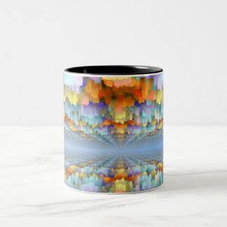 Taza Bicolor Horizontes de ciencia ficción