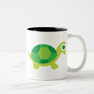 Taza Bicolor Hormigón de cocina con tema animal