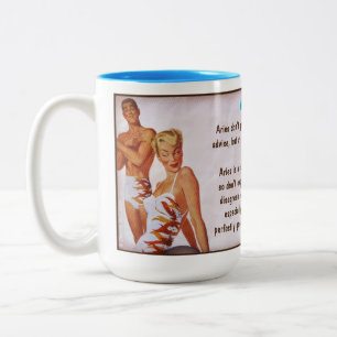 Taza Bicolor Horóscopo: ARIES (G)
