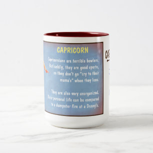 Taza Bicolor Horóscopo: CAPRICORNIO (clasificado G)