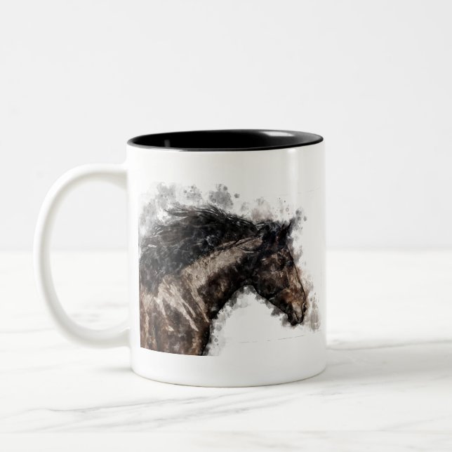 Taza Bicolor Horse (Izquierda)
