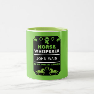 Taza Bicolor Horse Whisperer