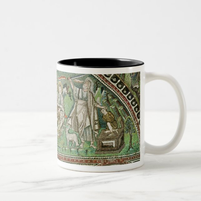 Taza Bicolor Hospitalidad de Abraham y del sacrificio de (Derecha)
