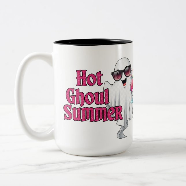 Taza Bicolor Hot Ghoul Summer Tee (Izquierda)