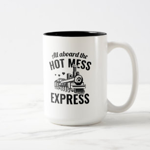 Taza Bicolor Hot Mess Express