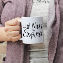 Hot Mess Express | Mug Letter A Mano