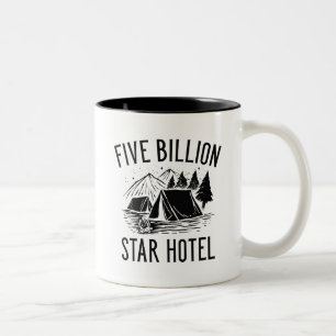 Taza Bicolor Hotel De Cinco Millones De Estrellas