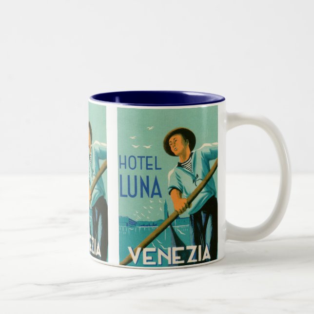 Taza Bicolor Hotel Luna Venezia (Derecha)