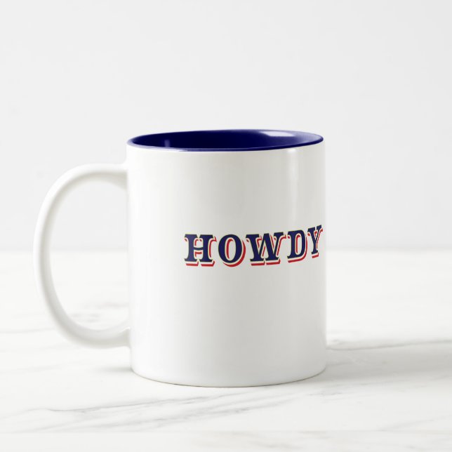 Taza Bicolor Howdy (Izquierda)