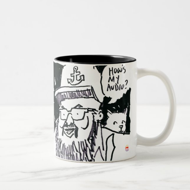 Taza Bicolor How's My Audio Mug (Derecha)