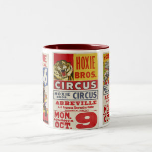 Taza Bicolor Hoxie Bros. Circo