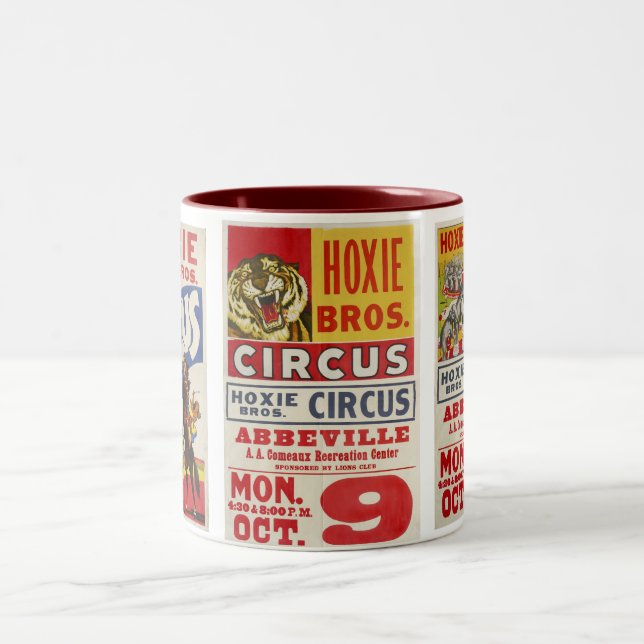 Taza Bicolor Hoxie Bros. Circo (Centro)