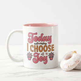 Taza Bicolor Hoy Elijo Alegría