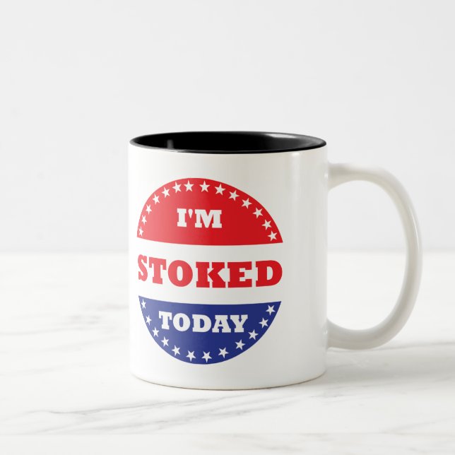 Taza Bicolor Hoy estoy en pie (Derecha)