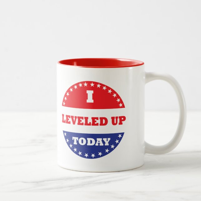 Taza Bicolor Hoy Me Levanto (Derecha)