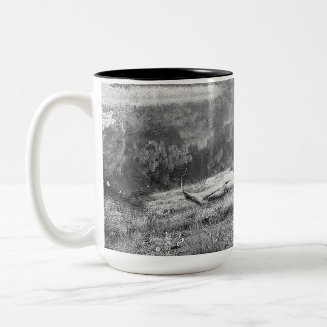 Taza Bicolor Huckleberry & Tom (Izquierda)