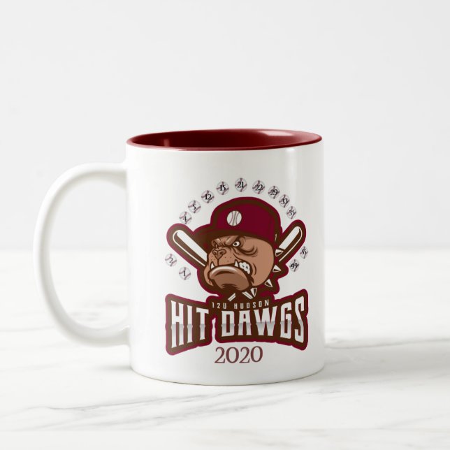 Taza Bicolor Hudson Hit Dawgs Mug 2020 (Izquierda)