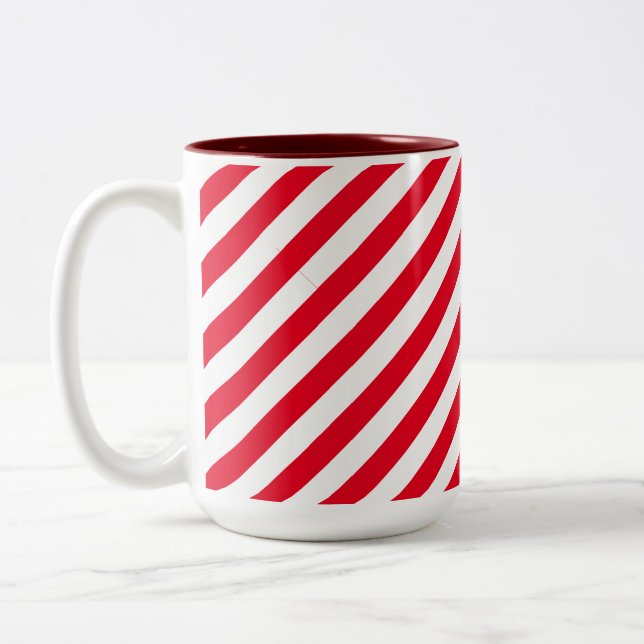 Taza Bicolor Huelga de Navidades de Red Candy (Izquierda)