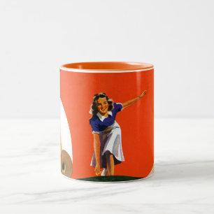Taza Bicolor Huelga que rueda