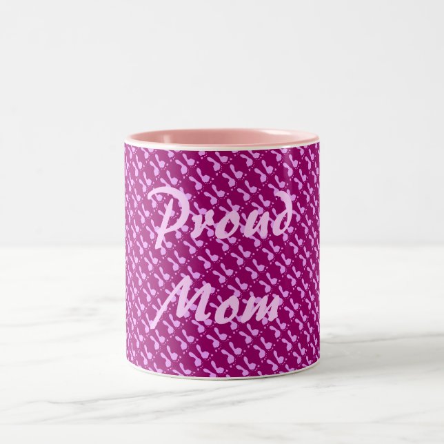 Taza Bicolor Huellas de bebé (Chica) (Centro)