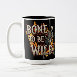 Taza Bicolor Hueso para ser salvaje Tee