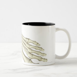 Taza Bicolor Huesos del pie 2