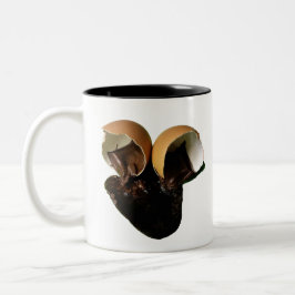 Taza Bicolor Huevos de chocolate novedosos