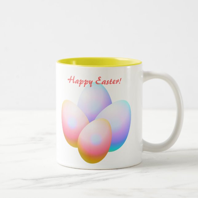 Taza Bicolor Huevos de Pascua (Derecha)