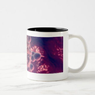 Taza Bicolor Huevos en un huevo