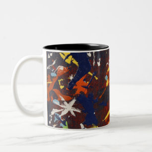 Taza Bicolor Huevos frescos (escarchados)