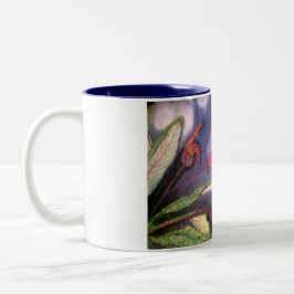 TAZA BICOLOR HUMMING BIRID MUG