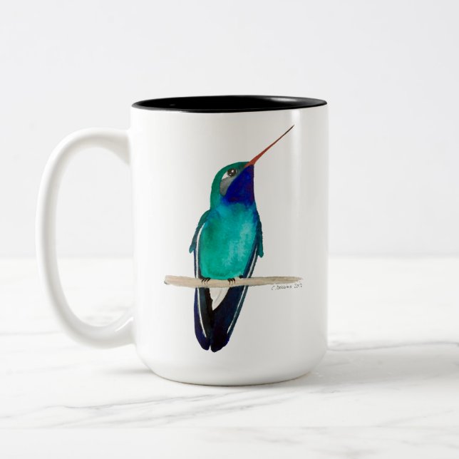 Taza Bicolor Hummingbird (Izquierda)