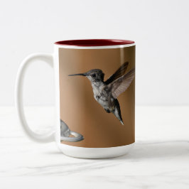 Taza Bicolor Hummingbird Baby 15oz Mug