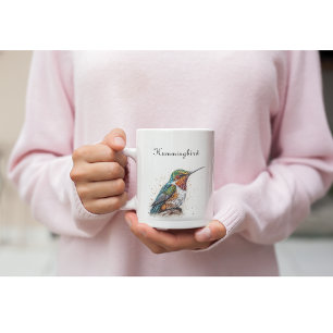 Taza Bicolor Hummingbird Serenade, personalizado