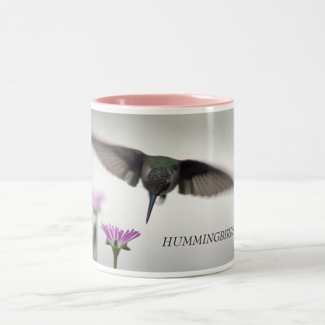 Taza Bicolor Hummingbirds Mug (Centro)