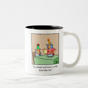 Taza Bicolor Humor De Cumpleaños Mug Regalo Por Él
