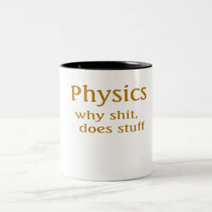 Taza Bicolor humor de física
