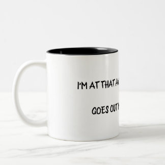 Taza Bicolor Humor de la Tercera Edad