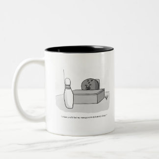 Taza Bicolor Humor de los Personalizados de administración y li